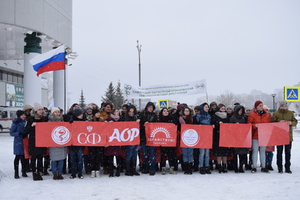 Самарский онкоцентр принял участие во Всероссийском флешмобе