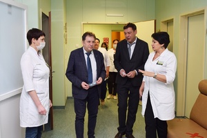 Руководитель департамента организации медицинской помощи посетил Самарский областной онкодиспансер