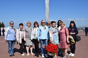 Коллектив ГБУЗ СОКОД принял участие в возложении цветов к Вечному огню