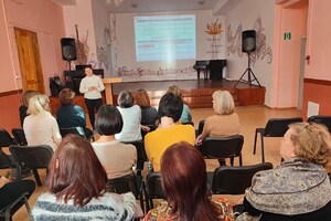 Сотрудники отделения медицинской профилактики ГБУЗ СОКОД провели совместное мероприятие с РОО «Союз женщин Самарской области» по повышению онконастороженности граждан
