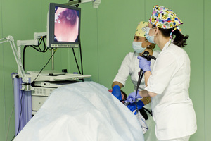 «Более 10 тысяч эндоскопических исследований проведено на оборудовании, поставленном в Самарский онкодиспансер по нацпроекту «Здравоохранение»