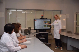 Главная медицинская сестра областного онкодиспансера удостоена ведомственной медали Минздрава России «За наставничество в здравоохранении»